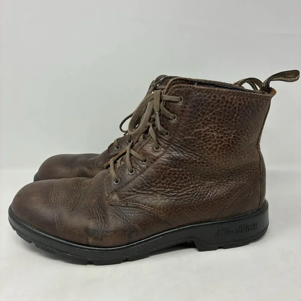 Blundstone Lace-Up Boots #1454 Brown Tumble Mens AU 9 US 9.5 *Read Description*